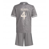 Fotbalové Dres Real Madrid David Alaba #4 Dětské Alternativní 2024-25 Krátký Rukáv (+ trenýrky)